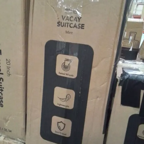 BOXED LUGG 24INCH VACAY SUITCASE MINT