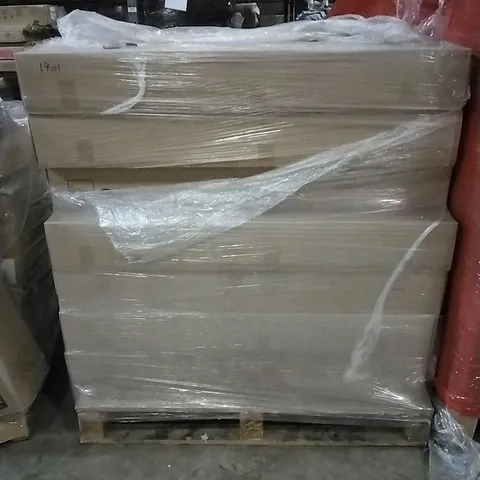 PALLET OF ZORRAS DESK WALNUT VENEER QUICK AND EASY ASSEMBLY.