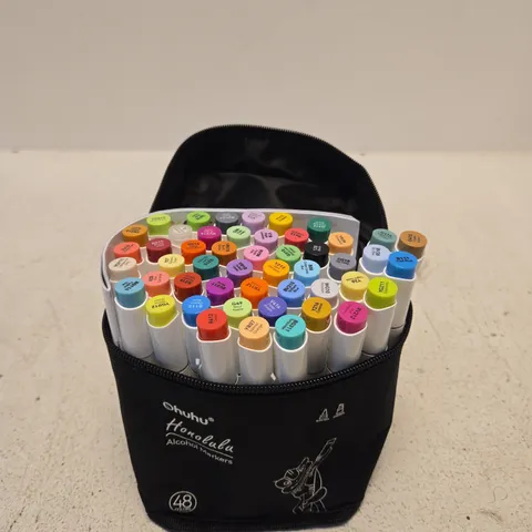 OHUHU HONOLULU ALCOHOL MARKERS SET OF 48