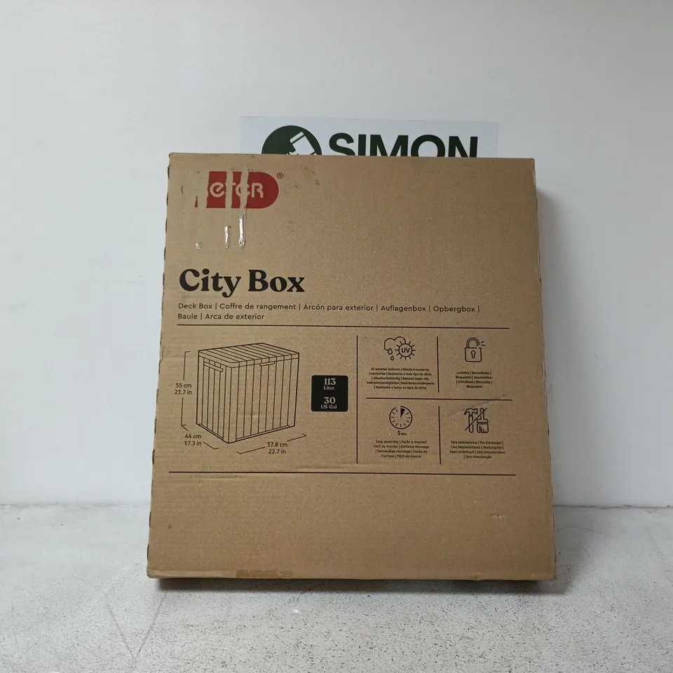 KETER CITY BOX 113 LITRE
