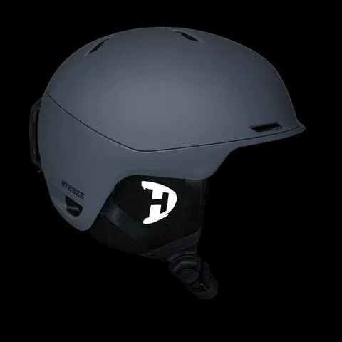 BOXED DAYTONA STEEZE SNOWBOARD HELMET - ADJUSTABLE HELMET FOR MEN, WOMEN & YOUTH - DULL GREY FINISH SIZE LARGE