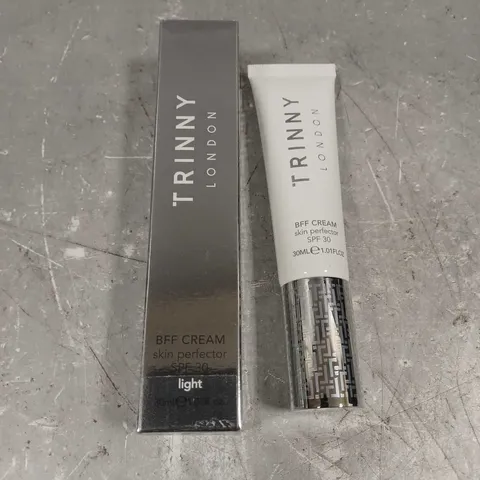 BOXED TRINNY LONDON BFF CREAM SPF 30 SKIN PERFECTOR IN LIGHT 30ML