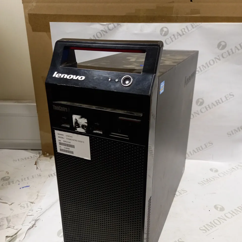 LENOVO THINKCENTRE EDGE72 PC TOWER