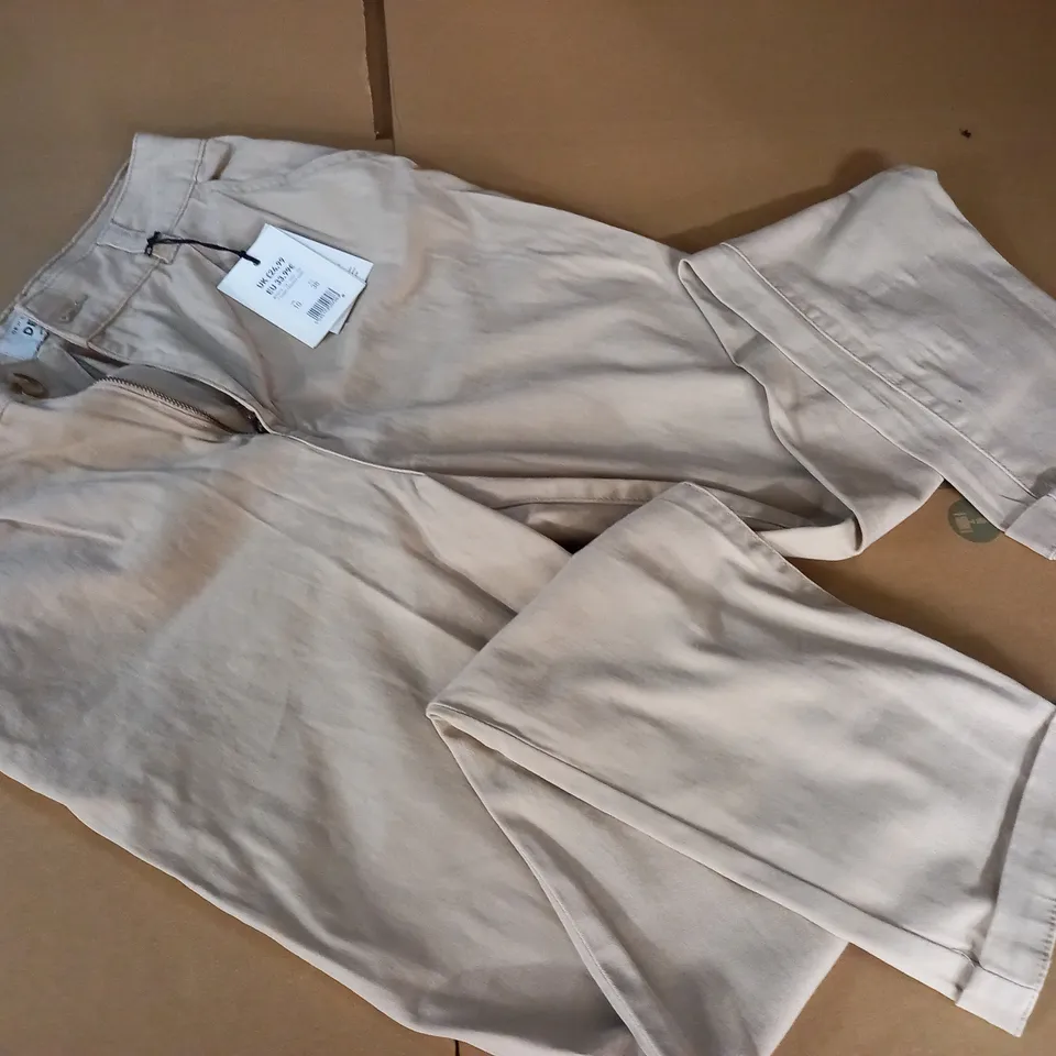 NEW LOOK DENIM CHINO TROUSERS - UK 10