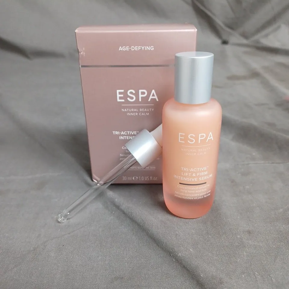 ESPA AGE DEFYING TRI-ACTIVE LIFT AND FIRM INTENSIVE SERUM 30ML