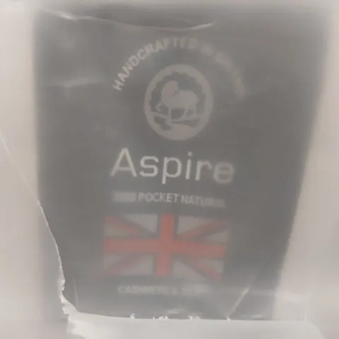 QUALITY BAGGED ASPIRE CASHMERE & SILK 4'6" DOUBLE MATTRESS 