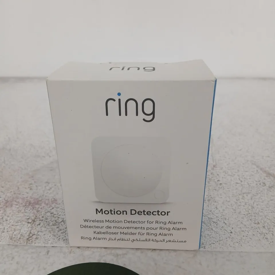 RING MOTION DETECTOR – WIRELESS SECURITY SENSOR (BOXED)