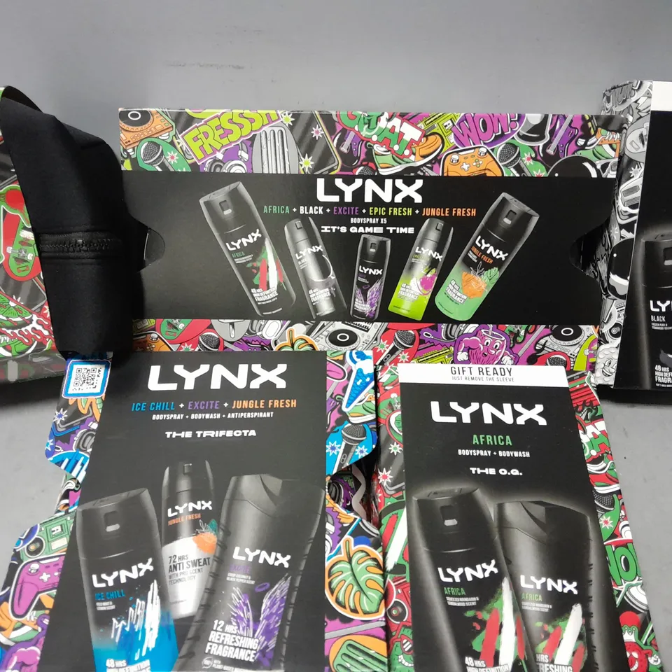 APPROX 13 ASSORTED LYNX BEAUTY GIFT SETS 