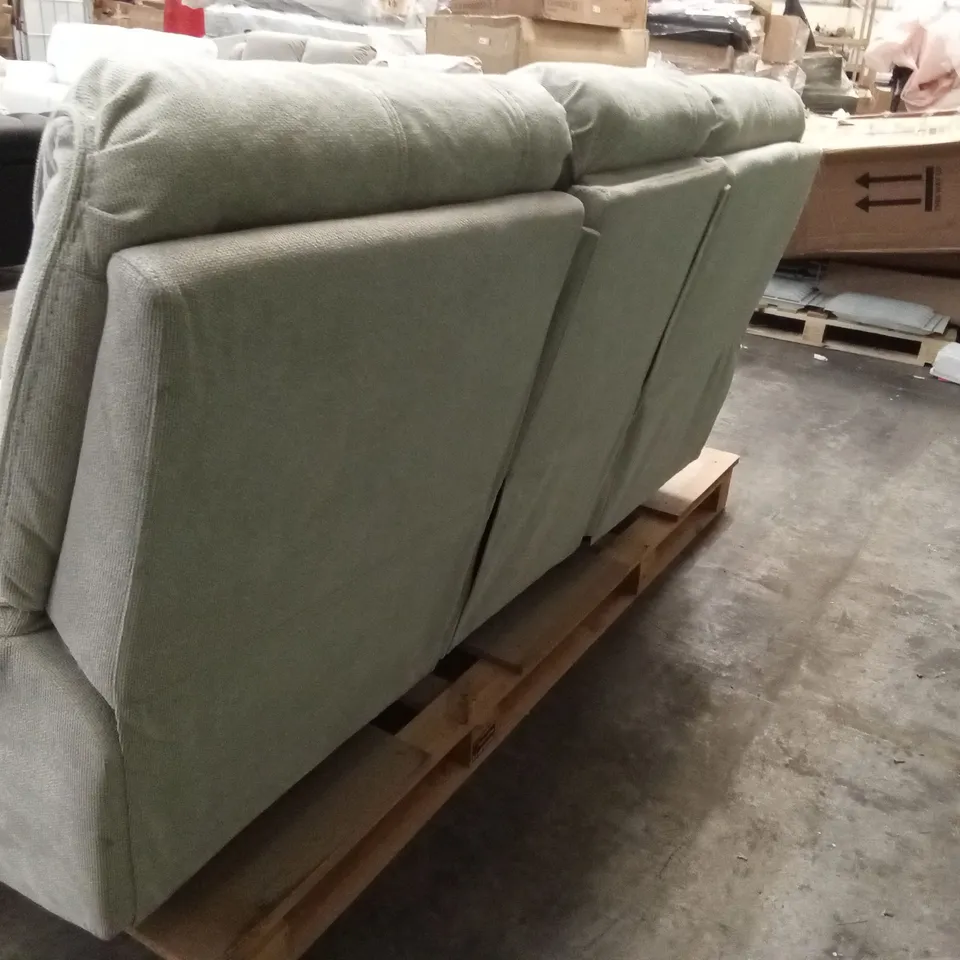 COOMER 3 SEATER POWER RECLINER SOFA - FABRIC