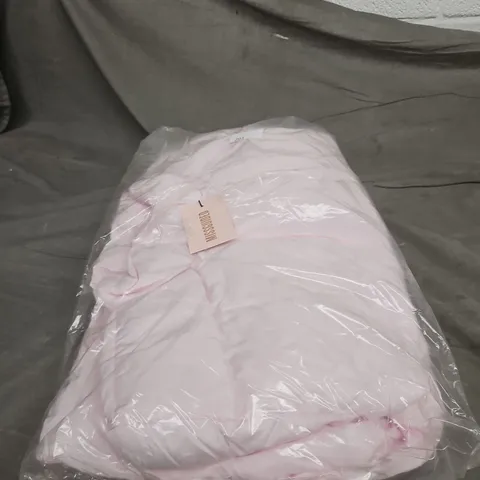 MISSGUIDED HIGH NECK PUFFER COAT – LIGHT PINK, UK 14 (EU 42 US 10 AUS 14)