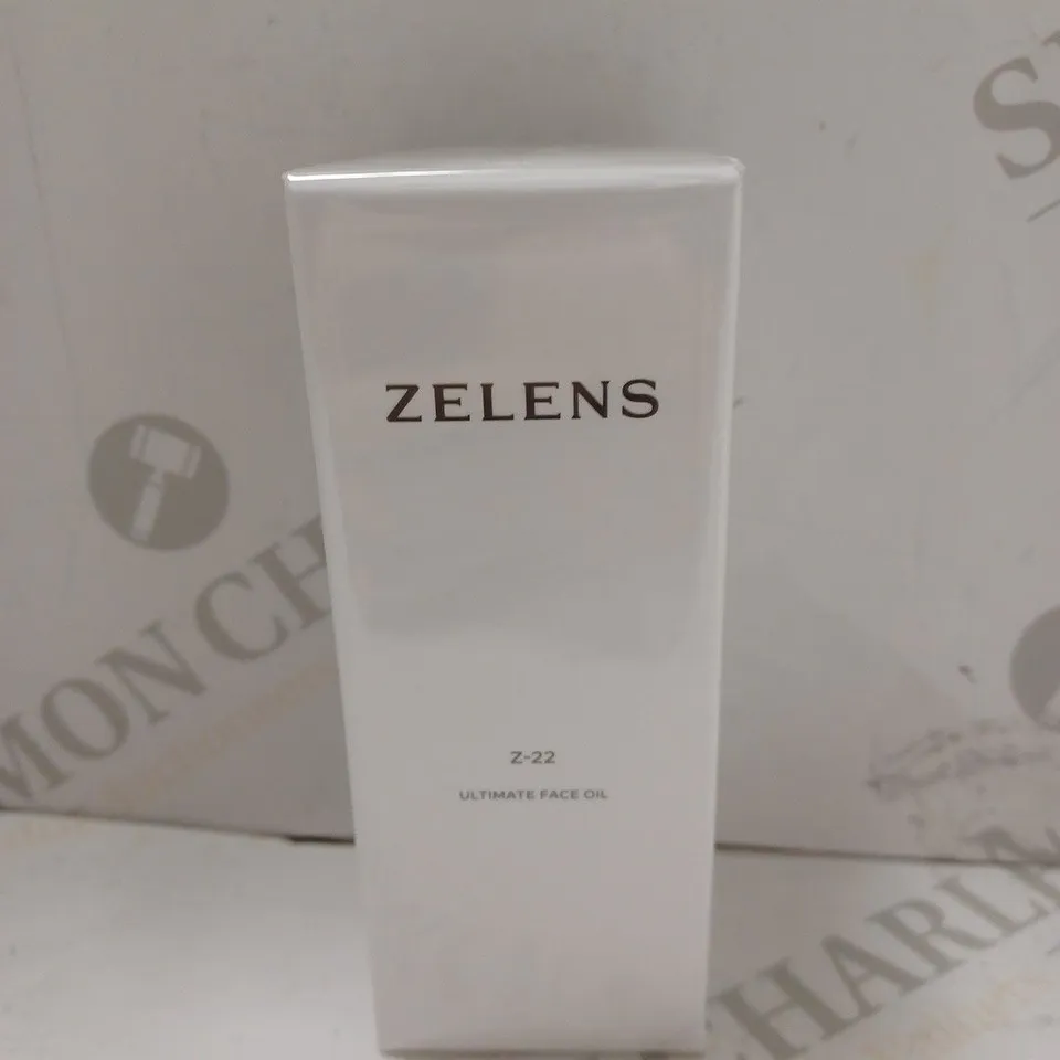 SEALED ZELENS - Z-22 ULTIMATE FACE OIL