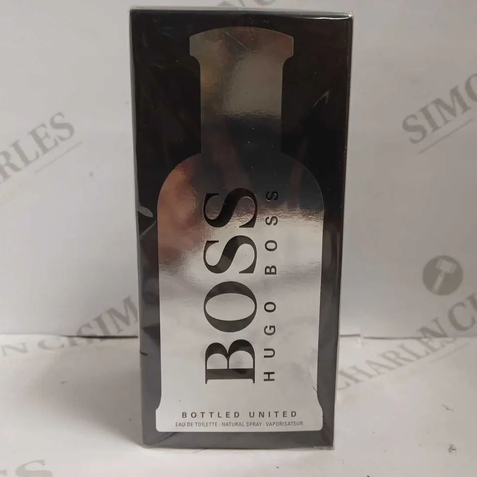 SEALED HUGO BOSS BOTTLED UNITED EAU DE TOILETTE - 200ML