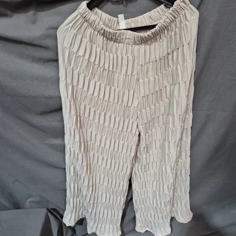 LUSTYLE WOMEN'S RUCHED WIDE-LEG TROUSERS – NEW COLLECTION . ONE SIZE