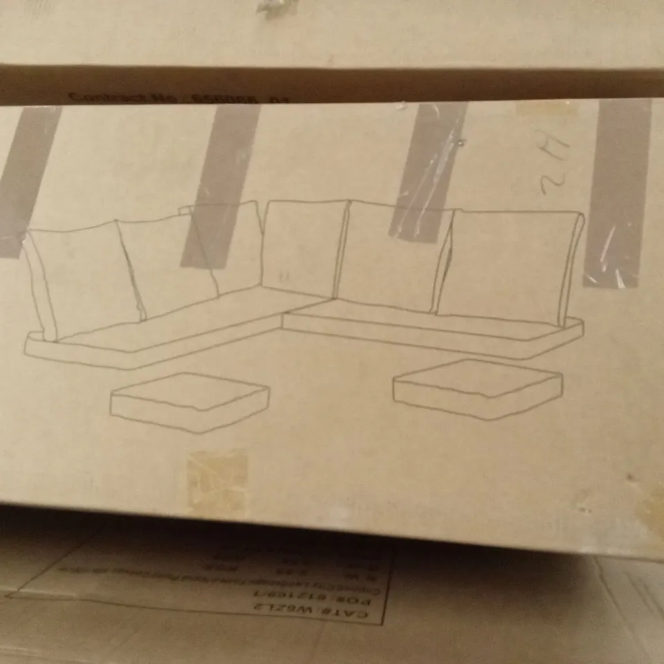 BOXED VENICE CORNER SET REPLACEMENT CUSHIONS // CUSHIONS ONLY (1 BOX)