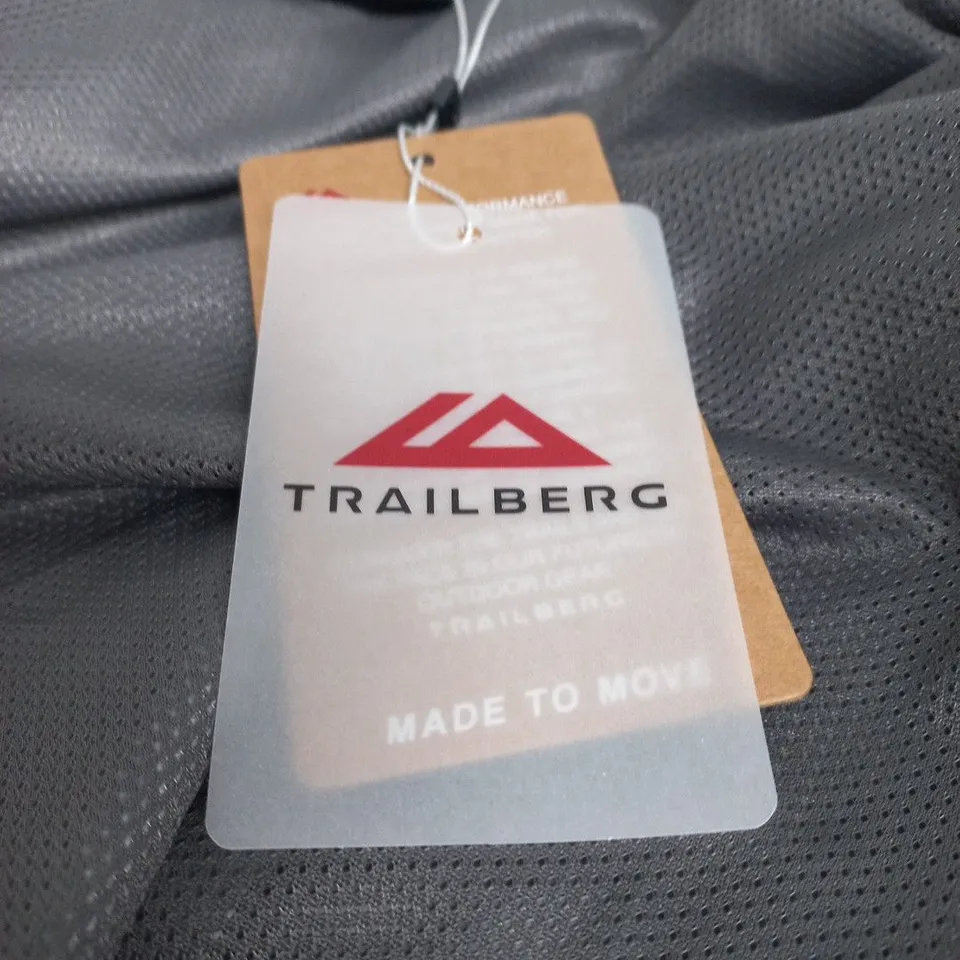 TRAILBERG DIMENSION WINDBREAKER JACKET – LAVA SMOKE/MONUMENT/QUIET SHADE – UK SIZE L