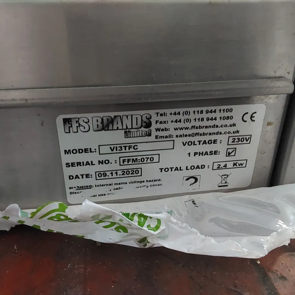 VIZU STAINLESS STEEL 3 TIER FOOD CHUTE