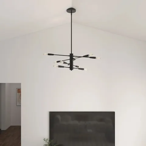 BOXED BLAIRSBURG 10-LIGHT SPUTNIK SPHERE CEILING LIGHT