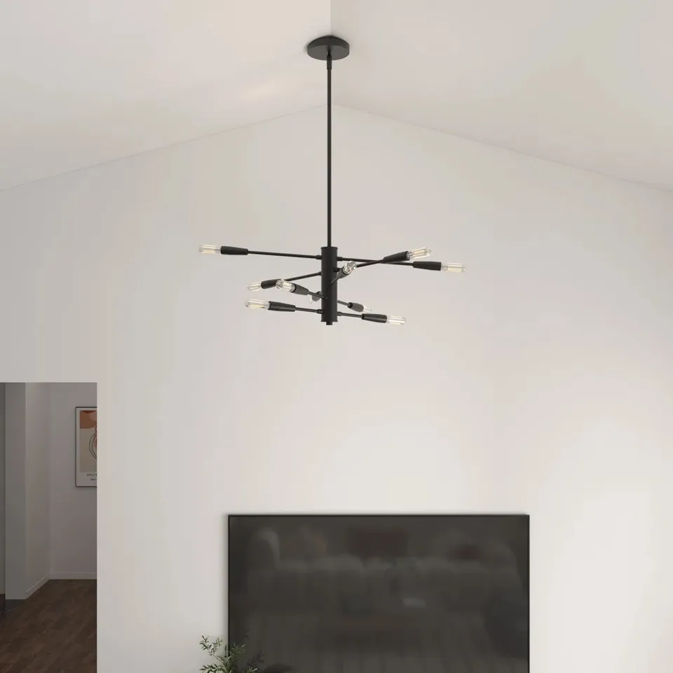 BOXED BLAIRSBURG 10-LIGHT SPUTNIK SPHERE CEILING LIGHT