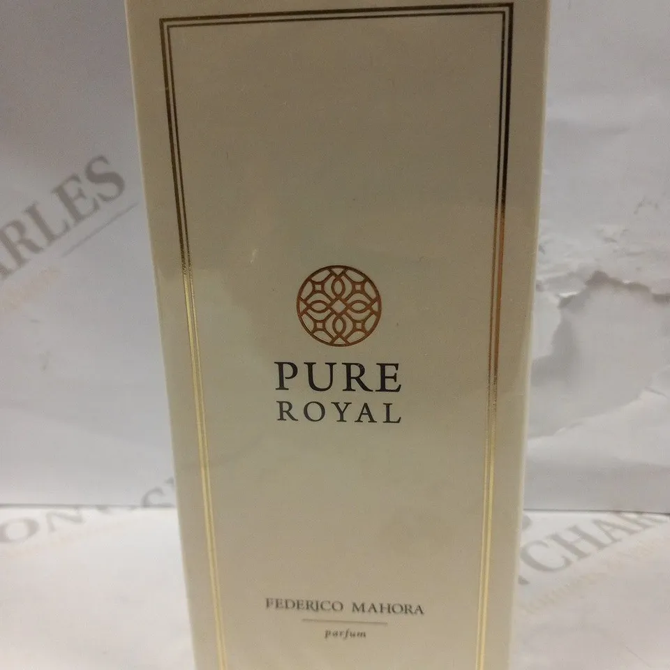 BOXED AND SEALED FEDERICO MAHORA PURE ROYAL PARFUM 50ML