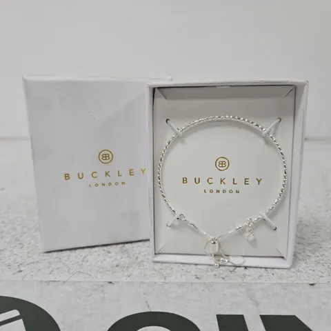 BOXED BUCKLEY LONDON BRACELET – SILVER-TONE
