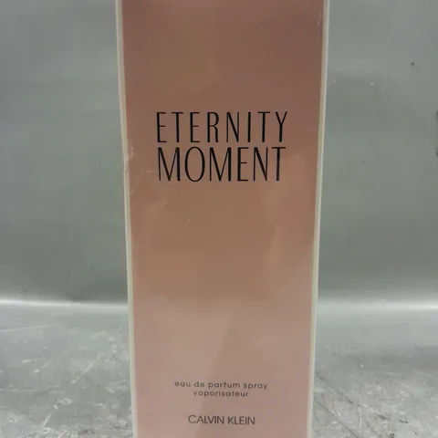 BOXED AND SEALED CALVIN KLEIN ETERNITY MOMENT EAU DE PARFUM 100ML