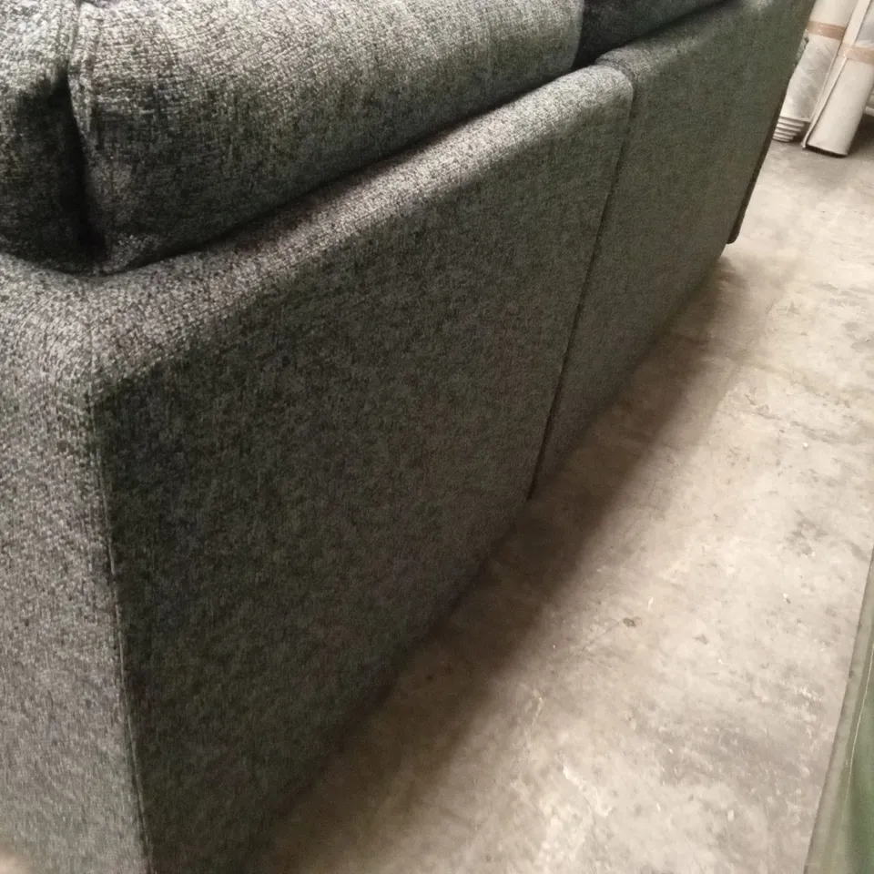 QUALITY DESIGNER FABRIC UPHOLSTERED CORNER SOFA BED