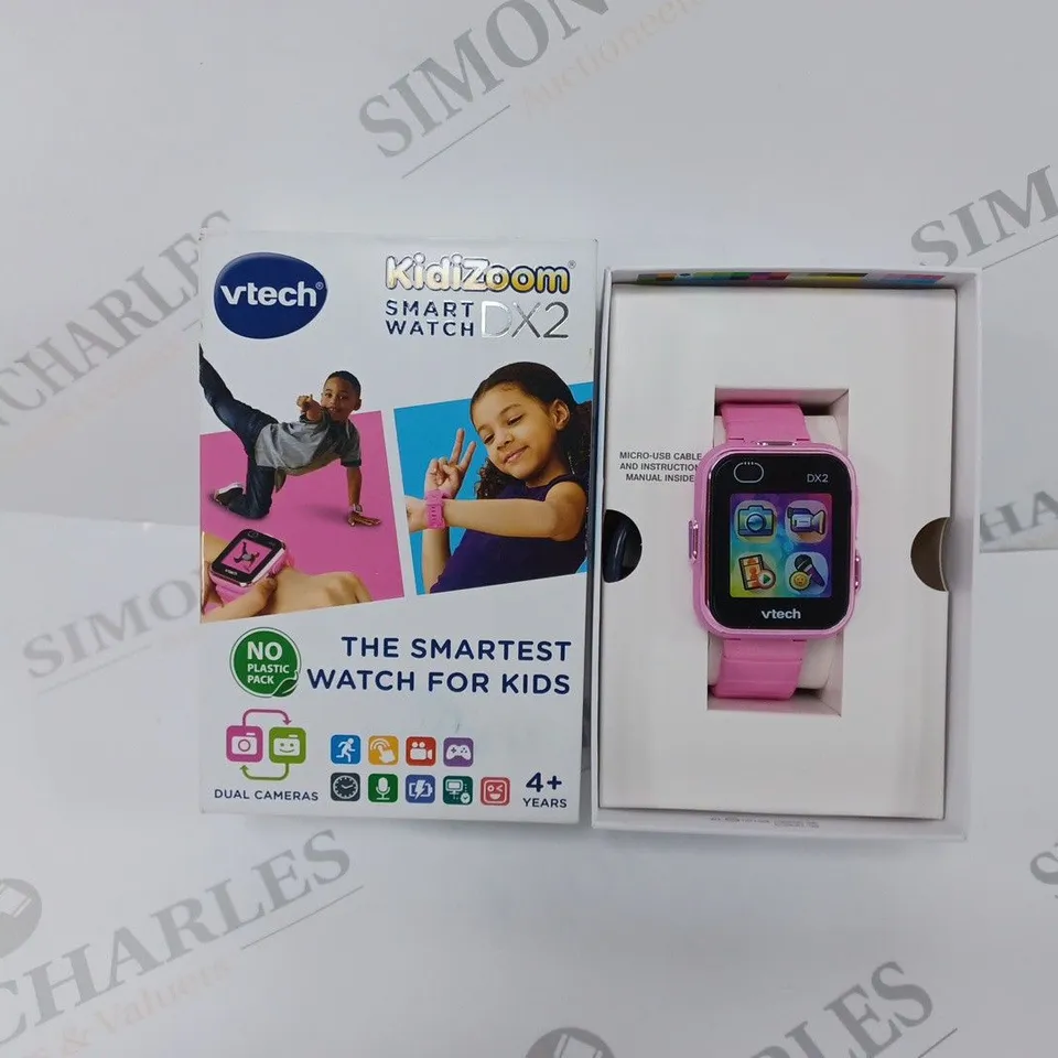 BOXED VTECH KIDIZOOM SMART WATCH DX2 