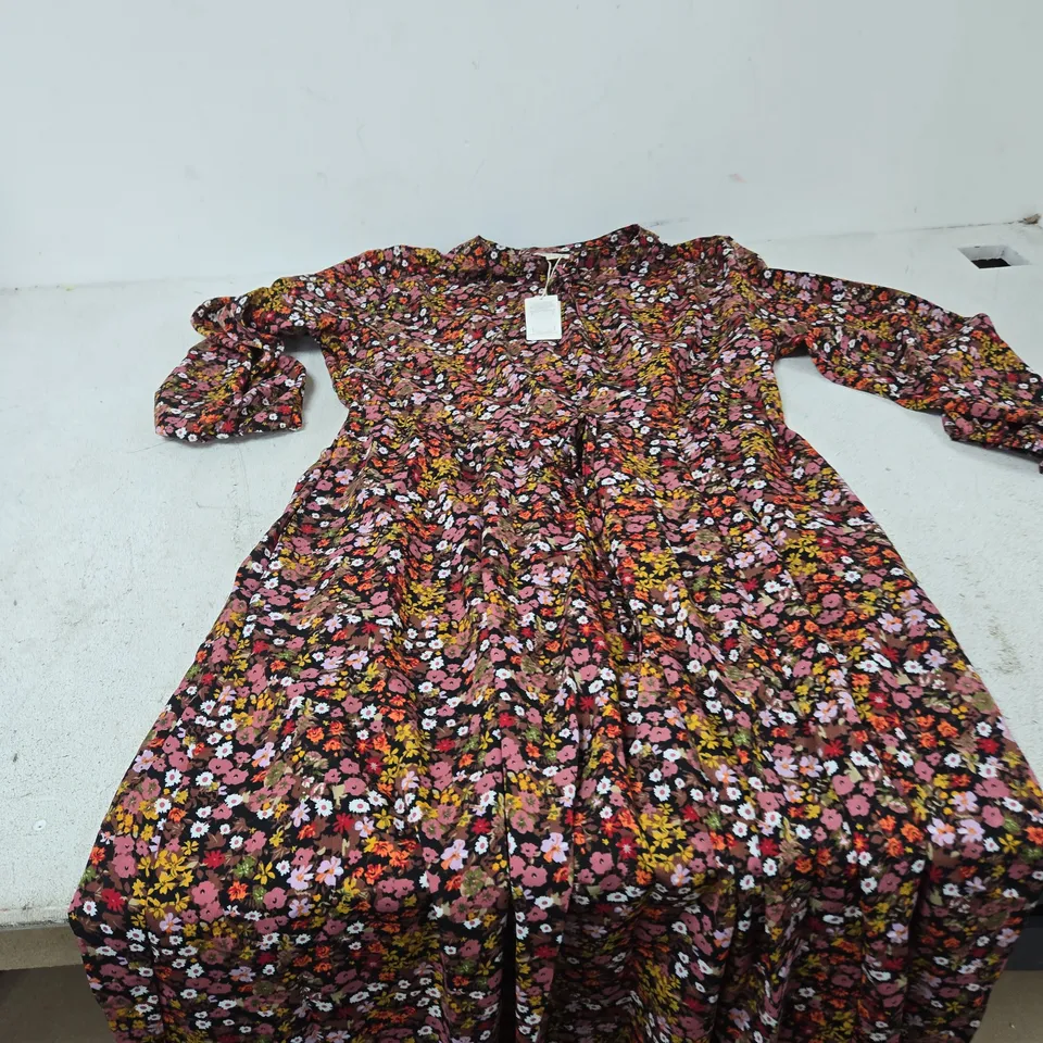 MUDFLOWER FLORAL DRESS - UK 16