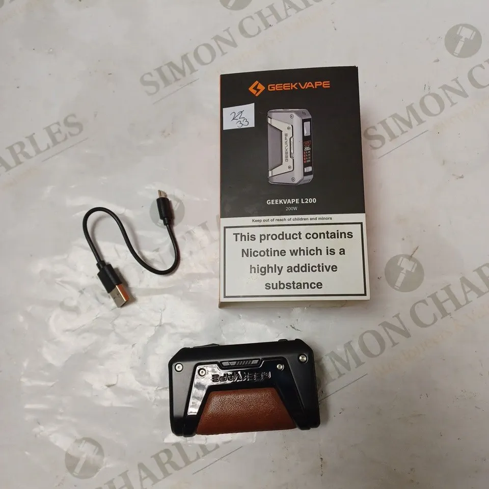 BOXED GEEKVAPE AEGIS L200 (LEGEND 2) MOD WITH USB CABLE