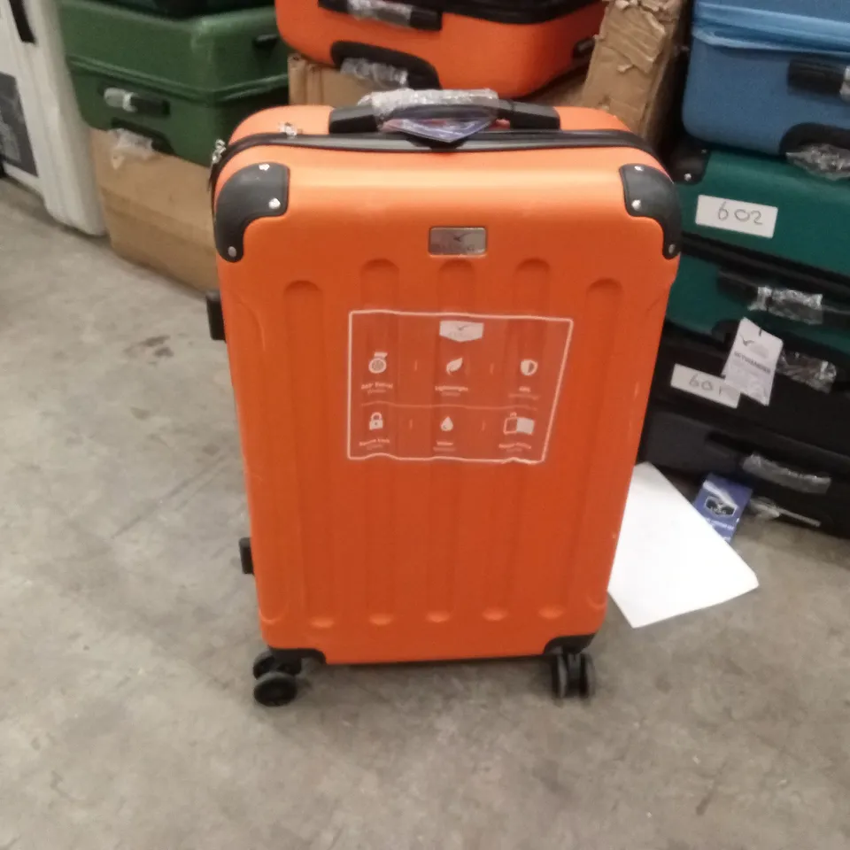 MEDIUM SUITCASE ORANGE & BLACK