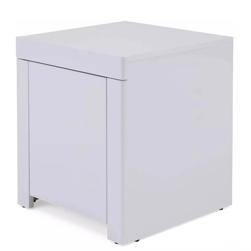BOXED ATLANTIC GLOSS LAMP TABLE -  COLLECTION ONLY  RRP £119