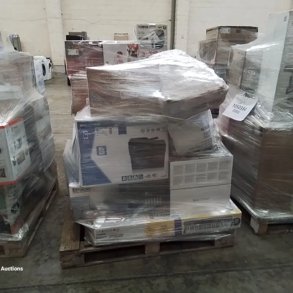 PALLET OF APPROXIMATELY 14 UNPROCESSED RAW RETURN HOUSEHOLD AND ELECTRICAL GOODS TO INCLUDE;