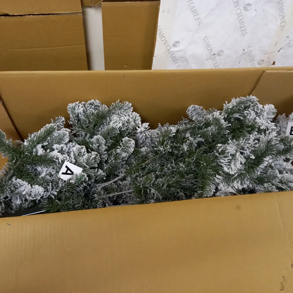 BOXED 7FT SHERWOOD REAL LOOK FULL TREE (COLLECTION ONLY) RRP £274.99