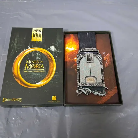 BOXED THE CON QUE ROR MINES OF MORIA VIRTUAL CHALLENGE THE LORDOF THE RINGS