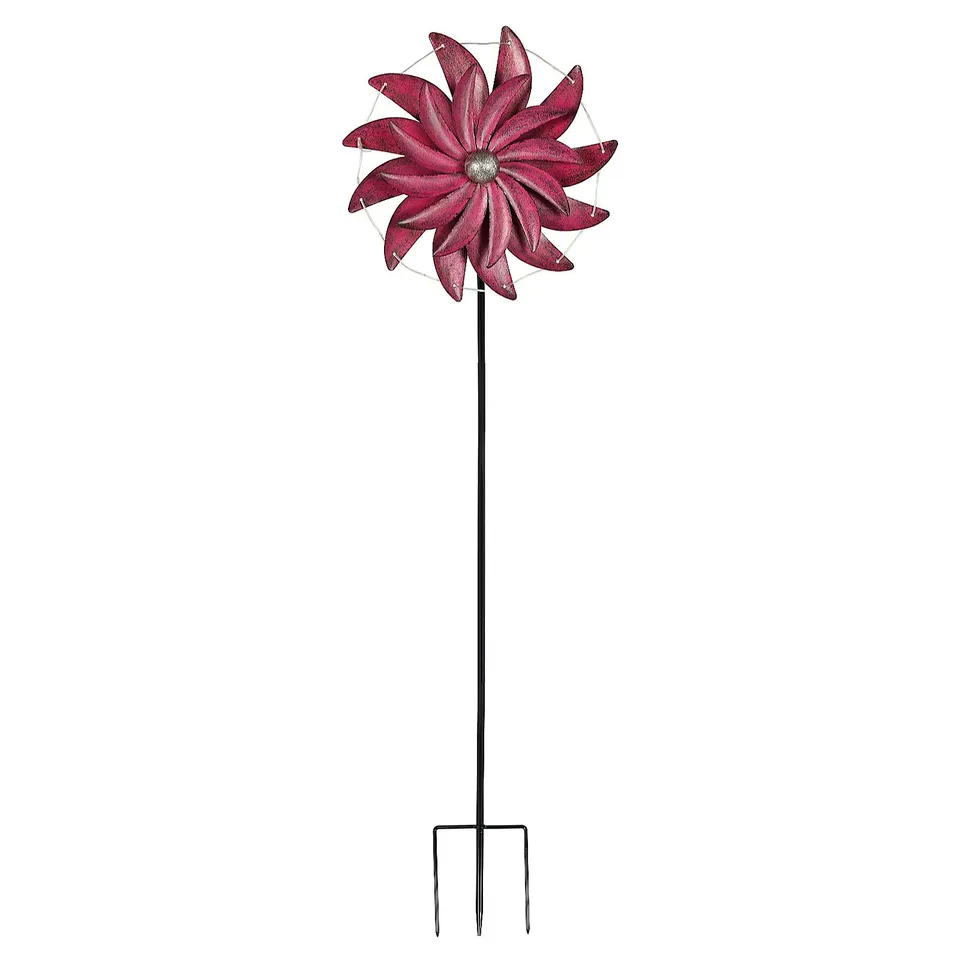 GARDEN REFLECTIONS SOLAR WINDMILL STAKE LIGHT