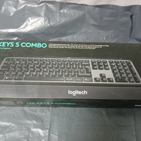 LOGITECH MX KEYS S COMBO KEYBOARD & MOUSE – BOXED