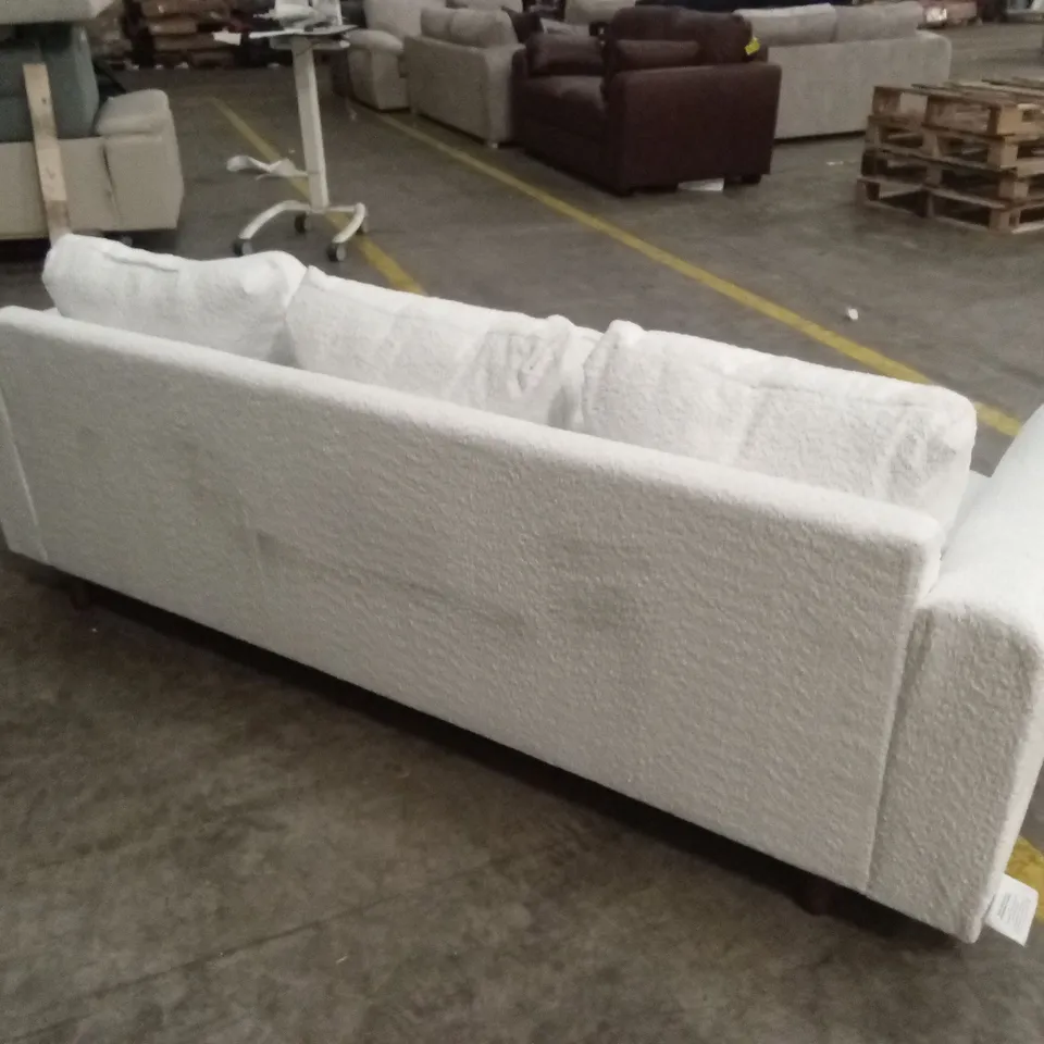 RUNE 3 SEATER FABRIC SOFA - NATURAL RRP £799