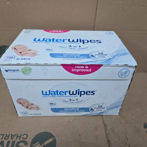 WATERWIPES BABY WIPES – 12 PACK