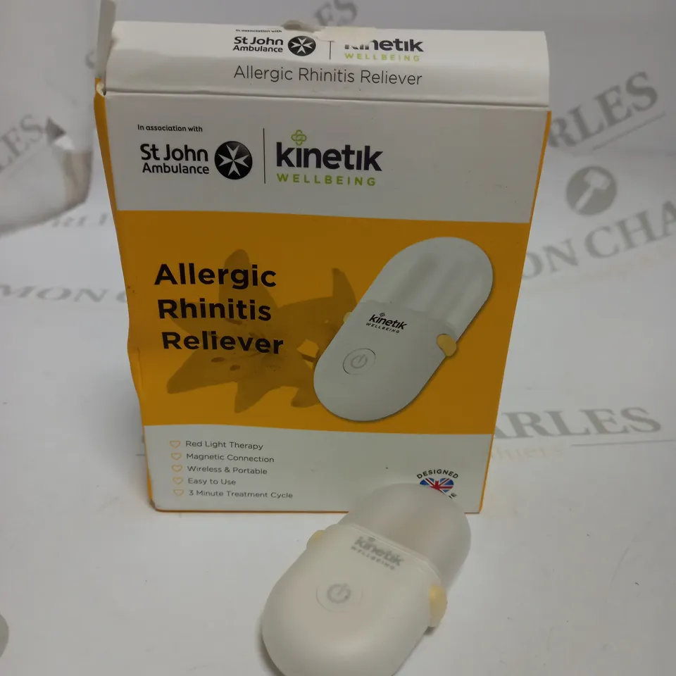 ST JOHN KINETIK ALLERGIC RHINITIS RELIEVER