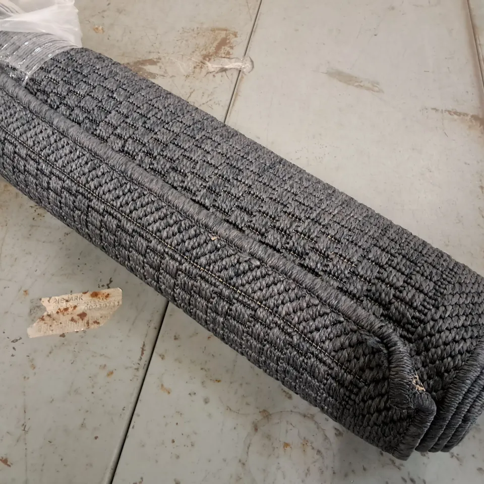 BRAND NEW TIMBER NAVY RUG - 160X220CM