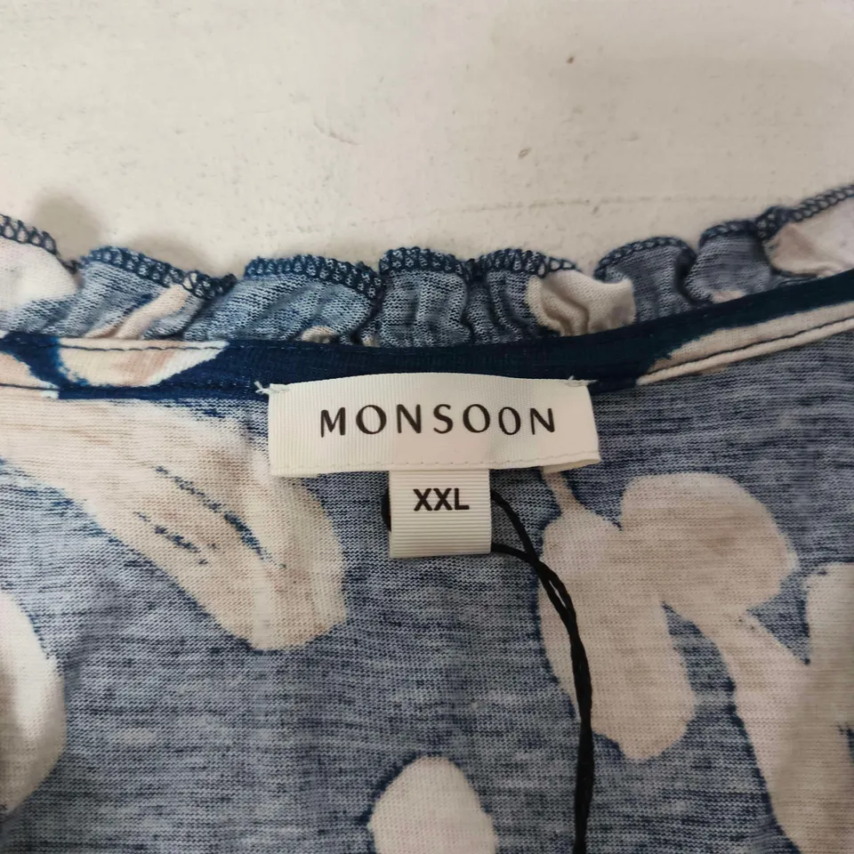 MONSOON WOMEN'S FLORAL PRINT TOP – XXL