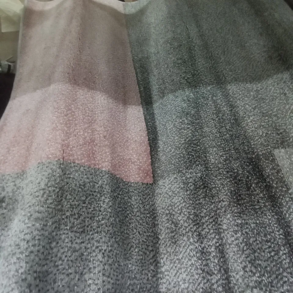 VIVA RUGS TREND GREY/PINK RUG 170X120CM