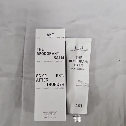 AKT THE DEODORANT BALM – SC.02 EXT. AFTER THUNDER (CEDAR, EUCALYPTUS & BITTER ORANGE)