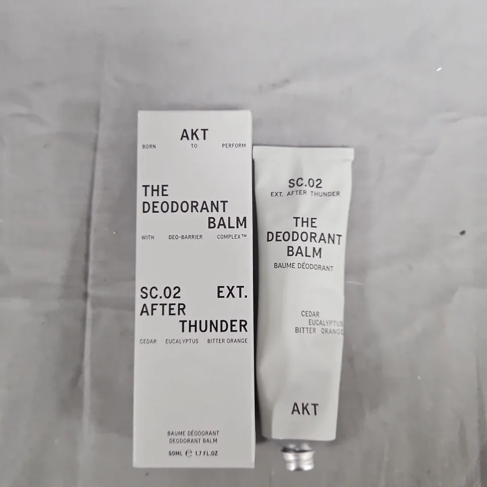 AKT THE DEODORANT BALM – SC.02 EXT. AFTER THUNDER (CEDAR, EUCALYPTUS & BITTER ORANGE)