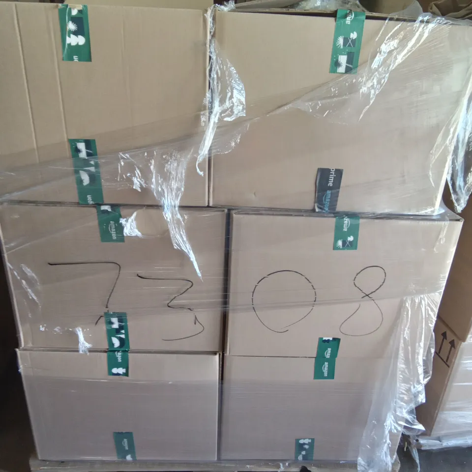 PALLET OF ASSORTED ITEMS INCLUDING INDOOR EDIBLE GARDEN BOOK, WEBCAM COVERS, M-DESIGN COOKWARE ORGANISER, ROCKSTAR AIR FRESHENER, M-DESIGN HAIR CARE HOLDER, TEMPERED-GLASS SCREEN PROTECTOR