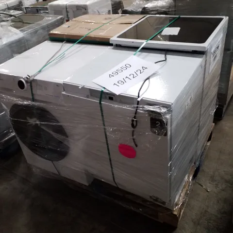 PALLET OF APPROXIMATELY 4 UNPROCESSED RAW RETURN WHITE GOODS TO INCLUDE;