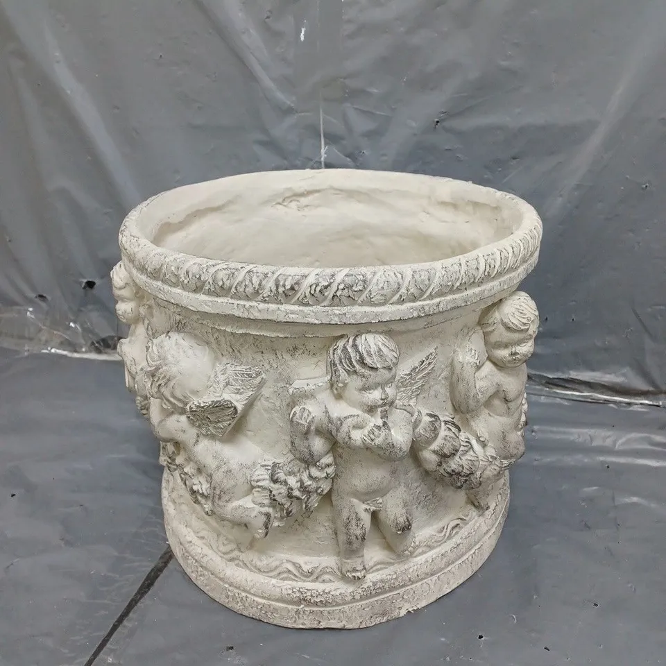 MY GARDEN STORIES CHERUB PLANTER