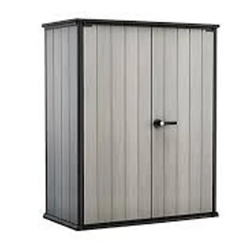 BOXED KETER HIGH STORE - GARDEN TOOL SHED - 140 x 73 x 170CM