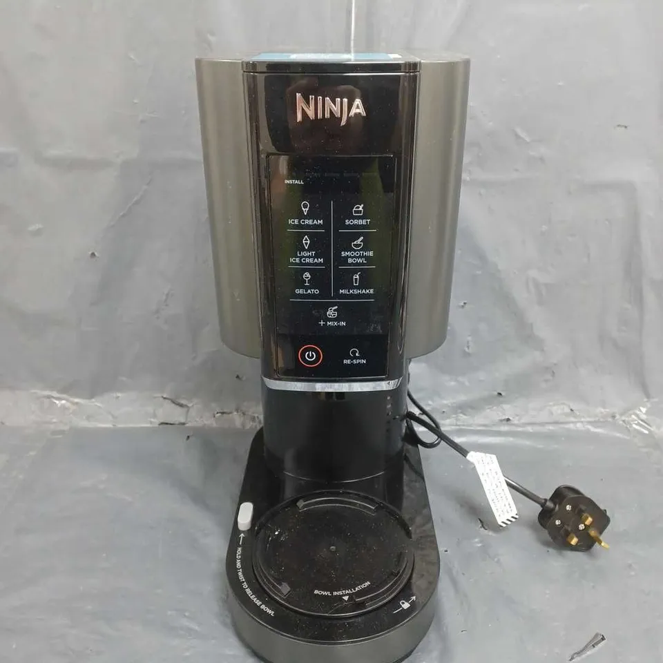 BOXED NINJA CREAMI ICE CREAM & FROZEN DESSERT MAKER NC300UK