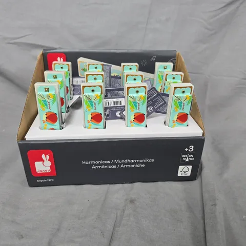 JANOD HARMONICAS – TOY MOUTH ORGANS, MULTI-PACK (3+)